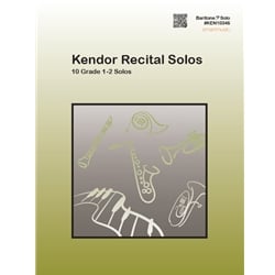 Kendor Recital Solos: Baritone Bass Clef - Baritone Part