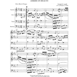Rags - Saxophone Quartet (SATB/AATB)