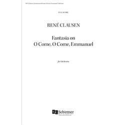 Fantasia on O Come, O Come, Emmanuel for Orchestra - Score ONLY