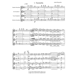 Silver and Gold Suite - Saxophone Quartet (SATB)
