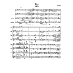 Balma - Saxophone Quartet (SATB)