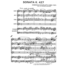 6 Sonatas - Saxophone Quartet (SATB)