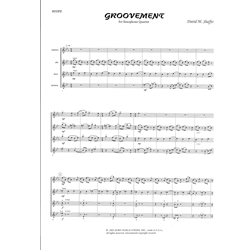 Groovement - Saxophone Quartet (SATB)