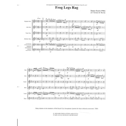 Frog Legs Rag - Saxophone Quartet (S/AATB/Bs)
