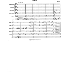Worm - Saxophone Quartet (SATB w/ opt Rhythm Section)