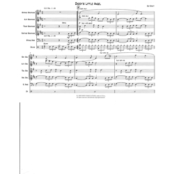 Daddy's Little Angel - Saxophone Quartet (SATB w/ opt Rhythm Section)