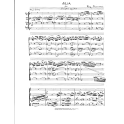 Aria - Saxophone Quartet (SATB)