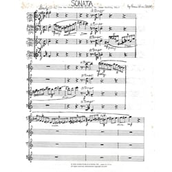 Sonata - Saxophone Quartet (SATB)
