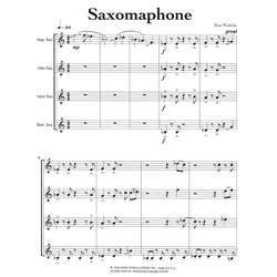 Saxomaphone from "The Homer Suite" - Saxophone Quartet (SATB)