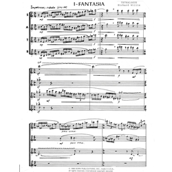 Tetralogue - Saxophone Quartet (SATB)