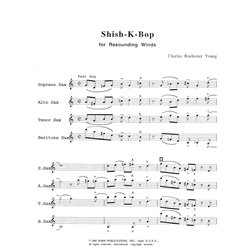 Shish-K-Bop - Saxophone Quartet (SATB)