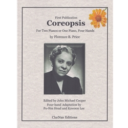 Coreopsis - 2 Pianos, 4 Hands (or 1 Piano, 4 Hands)