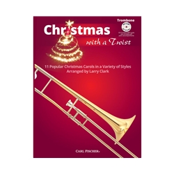 Christmas with a Twist (Book/CD) - Trombone