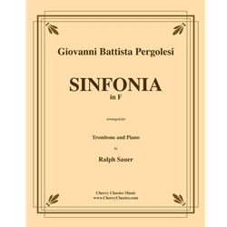 Sinfonia in F - Trombone & Piano