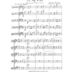 Lo, She Flies - Saxophone Quintet (SAATB)