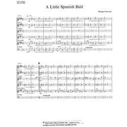 Little Spanish Bull - Sax Quintet (w/ opt. Drums) AATTB