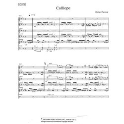Calliope - Sax Quintet (w/ opt. Drums) AATTB