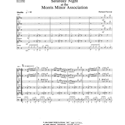 Saturday Night at the Morris Minor Association - Sax Quintet (w/ opt. Drums) AATTB