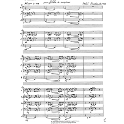 555 - Saxophone Quintet (AATTB)