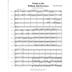 Finale to the William Tell Overture - Saxophone Quintet (SATTB)