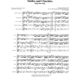 Smiles and Chuckles - Saxophone Quartet (or Quintet) SATB/Bs