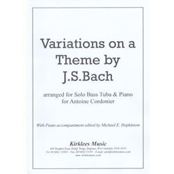 Variations on a Theme by J.S. Bach - Eb Tuba TC and Piano