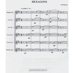 Hexagons - Saxophone Sextet (SAATTB)