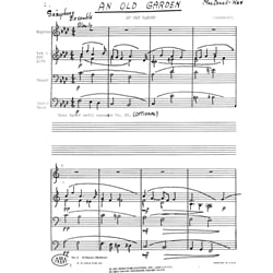 Old Garden - Saxophone Sextet (SAATBBs)