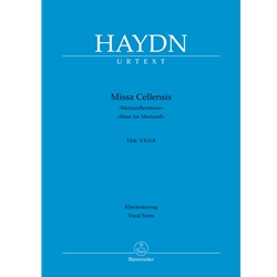 Missa Cellensis, Hob. XXII:8 - Vocal Score