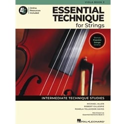 Essential Elements for Strings, Book 3 (Essential Technique 2025 Edition) - Viola