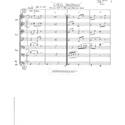 Circus Saxophonius - Saxophone Ensemble (SSAATTBBs)