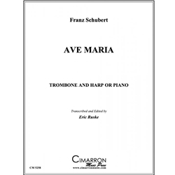 Ave Maria - Trombone and Piano (or Harp)