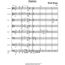 Janus - Saxophone Ensemble (SSAATTBB/Bs)
