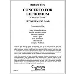 Concerto for Euphonium "Creative States" - Euphonium and Piano