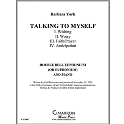 Talking to Myself - Double-Bell Euphonium (or Euphonium) and Piano