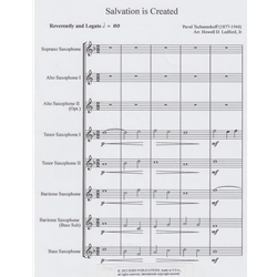 Salvation Is Created - Saxophone Ensemble