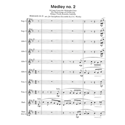 Christmas Medley No. 2 - Saxophone Ensemble