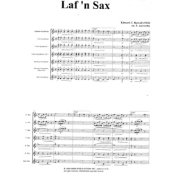 Laf 'n Sax - Saxophone Ensemble (SATTTBB/Bs)