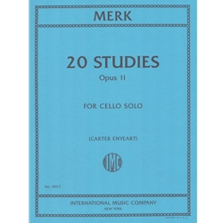 20 Studies, Op. 11 - Cello