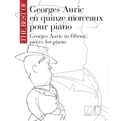 Best of Georges Auric in Fifteen Pieces - Piano Solo