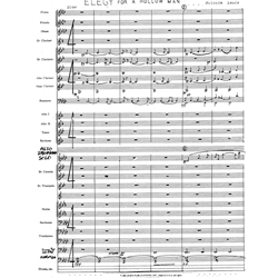 Elegy for a Hollow Man - Solo Alto Saxophone and Concert Band
