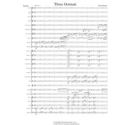 3 Ostinati - Alto Saxophone and Orchestra