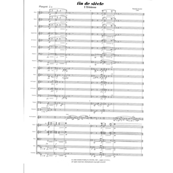 Fin De Siècle - Solo Alto Saxophone and Orchestra