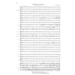 With Friends Like These - Saxophone Quartet (SATB) and Concert Band