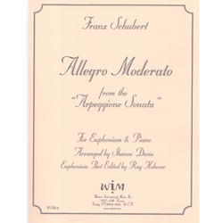 Allegro Moderato from "Arpeggione Sonata" - Euphonium and Piano