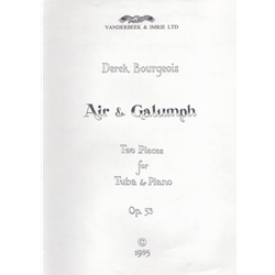 Air & Galumph, Op. 53 - Tuba and Piano
