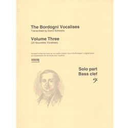 Bordogni Vocalises, Volume 3 - Trombone w/CD