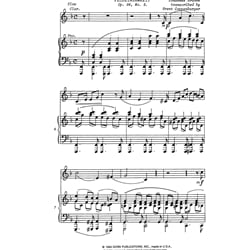 Feldeinsamkeit, Op. 86, No. 2 - Clarinet and Piano