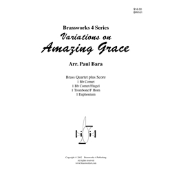 Variations on Amazing Grace - Brass Quartet