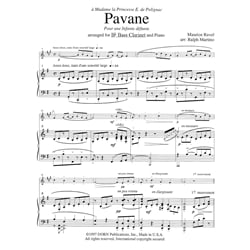 Pavane pour une Infante Defunte - Bass Clarinet and Piano